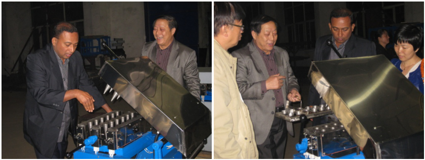 巴西客戶前來我司考察